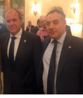 Con José Antonio Monago, Presidente de la Comunidad Autónoma de Extremadura