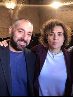 Ignacio Rubio con la Ministra de Sanidad Dolors Monserrat