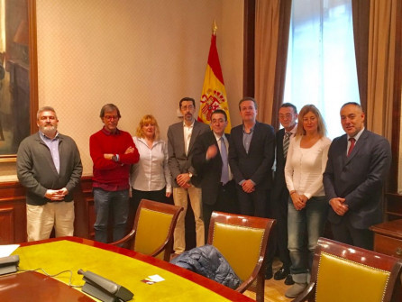 Ignacio Rubio con Ciudadanos en el Congreso