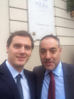 con Albert Rivera, Presidente de Ciudadanos