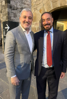Jaume Collboni con Ignacio Rubio 2024
