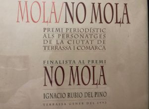 Mola no Mola Premio 1993. Ignacio Rubio finalista