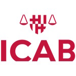 ICAB Logo. Ilustre Colegio de la Abogacía de Barcelona